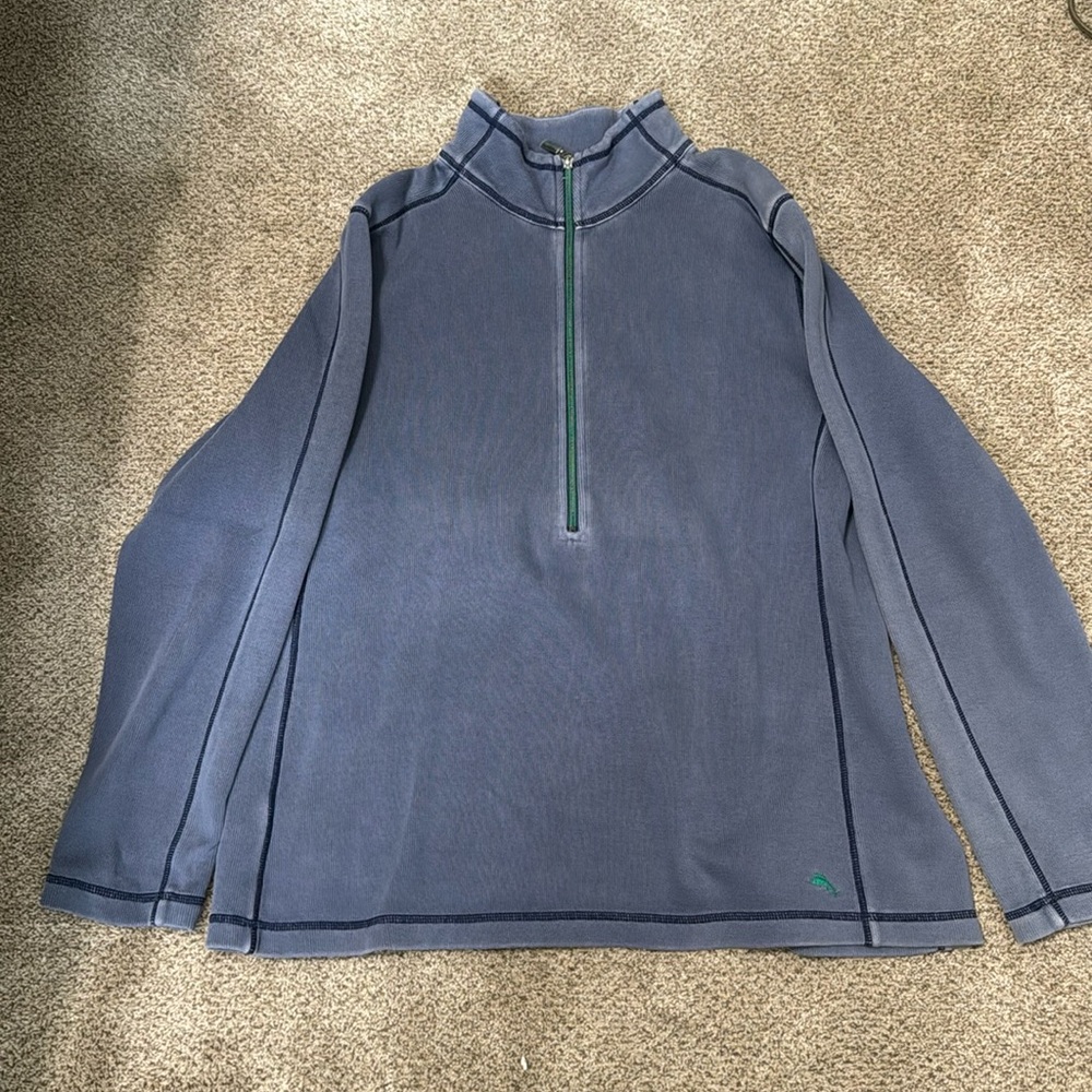 Tommy Bahama womens zip jacket size XL